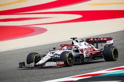 Kimi Räikkönen im Alfa Romeo