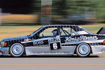 Kurth Thiim beim ersten Sieg mit dem EVO II