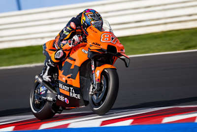 Misano-Test: Remy Gardner auf der KTM RC16