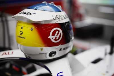 Das Helm-Design von Michael Schumacher für Mick Schumacher