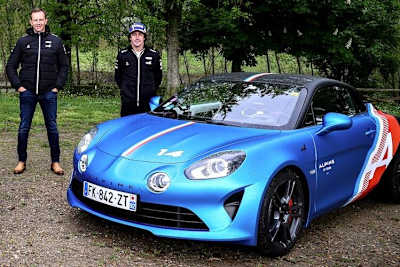 Laurent Rossi und Fernando Alonso