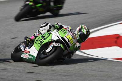 Alvaro Bautista musste sich ins Q2 kämpfen und klagte hinterher: «Es ist, als ob der Hinterreifen nicht richtig funktionieren würde»