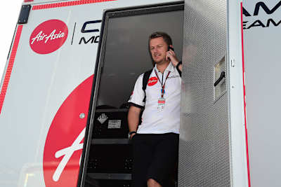 Caterham-Teammanager Johan Stigefelt