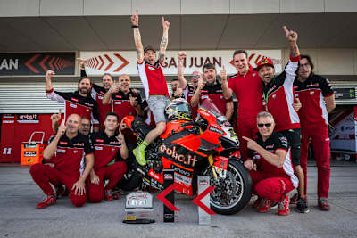 Alvaro Bautista und Ducati haben viel zu jubeln