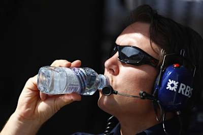 Sam Michael ist auch mit dunklen Gläsern im Bilde