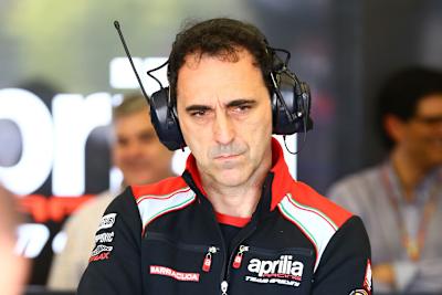 Aprilia-Rennchef Romano Albesiano