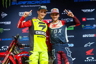 Ken Roczen und Chase Sexton bescherten Honda in Atlanta einen Doppelsieg
