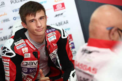 Sergio Garcia wirft die GASGAS in Aragón weg