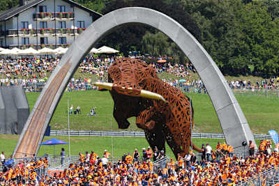 Unverkennbar: Der Red Bull Ring in Spielberg