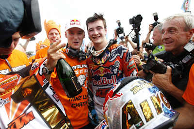 Zwölf WM-Titel vereint: Der zehnfache Champion Stefan Everts entdeckte das Talent von Jeffrey Herlings, der jetzt zweifacher Weltmeister ist