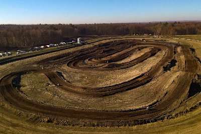 Die Piste wird neu präpariert