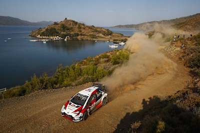 Jari-Matti Latvala war bester Toyota-Pilot auf P6