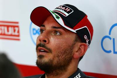 Nach zehn Wochen Pause ist Davide Giugliano wieder voll da