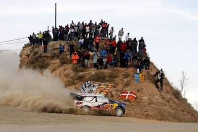 Sébastien Loeb erneut in Spanien vorne