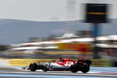 Kimi Räikkönen in Le Castellet