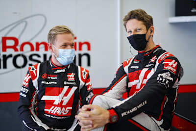 Kevin Magnussen und Romain Grosjean 