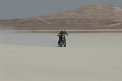 Billy Hamill auf dem Salzsee