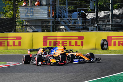 Albon drängelt sich an Norris vorbei