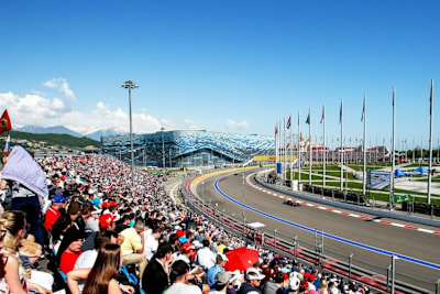 Freundliches Wetter in Sotschi