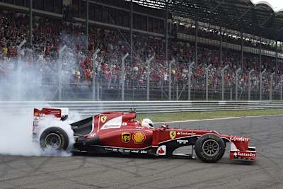Sebastian Vettel auf dem Hungaroring