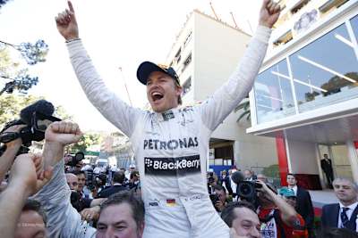 Vor einem Jahr triumphierte in Monaco Nico Rosberg