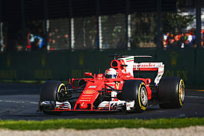 Sebastian Vettel in Australien