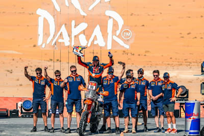 Tobias Ebster mit seiner Crew