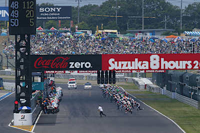 Suzuka ist Spektakel pur