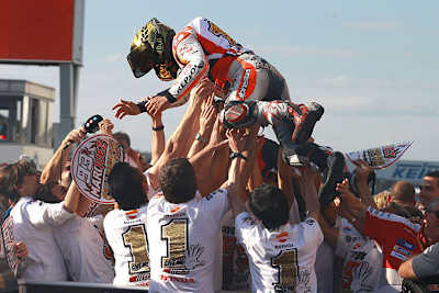 Marc Márquez feierte in Motegi seinen dritten MotoGP-Titel