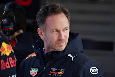 Red Bull Racing-Teamchef Christian Horner