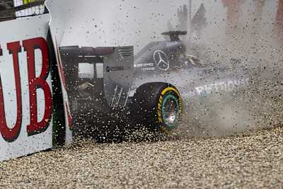 Lewis Hamilton am Samstag in Hockenheim