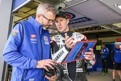 Johnny Rea (re.) mit seinem neuen Crew-Chief Andrew Pitt