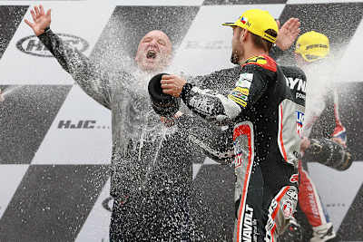 2016: Jürgen Lingg und Jonas Folger feierten den Sieg in Brünn