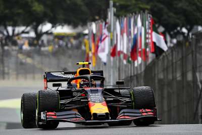  Da war das Auto noch ganz: Alex Albon 