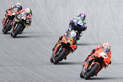 Iker Lecuona (vorne) brauste auf Platz 6