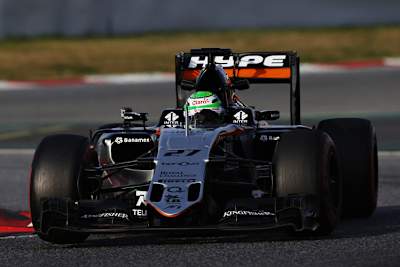 Nico Hülkenberg (Force India) ist derzeit der schnellste Mann