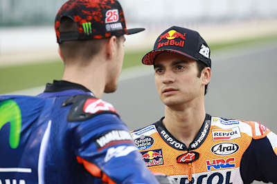 Maverick Viñales mit Dani Pedrosa