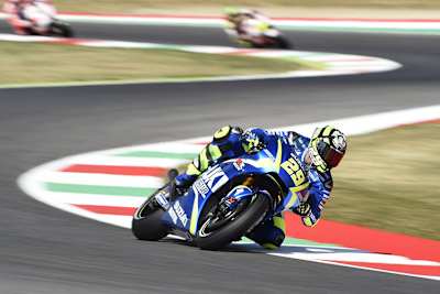 Andrea Iannone auf der Suzuki GSX-RR