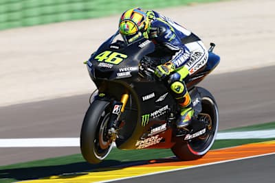 «Auf der Bremse hatten wir Probleme», analysierte Valentino Rossi