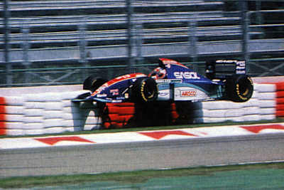 Rubens Barrichello: Unfall im Freitagtraining von Imola