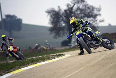 Valentino Rossi beim jährlichen «100 Kilometer auf der Ranch»