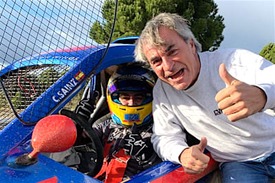 Fernando Alonso und Carlos Sainz