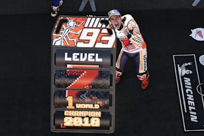Marc Márquez, jetzt siebenfacher Weltmeister