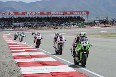 Auf dem Bild ist Salom (44) vorne, aber trotzdem nicht in den Top