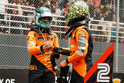 Oscar Piastri und Lando Norris
