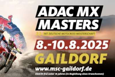In Gaildorf findet der 6. Lauf der ADAC MX Masters statt