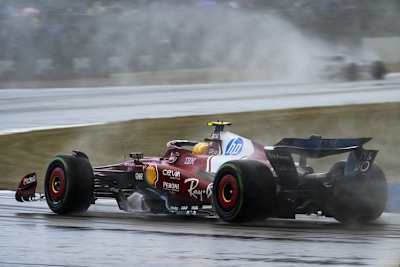 Keine GPS-Daten: Wo sich Lewis Hamilton auf der Strecke genau befand, konnte das Ferrari-Team nicht sehen
