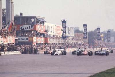 Zieleinlauf in Monza 1971 – im ersten Moment war nicht klar, wer gewonnen hatte
