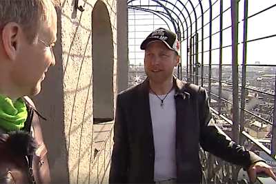 Martin Smolinski (re.) auf dem «Alten Peter»