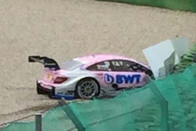 Lucas Auer im Kiesbett